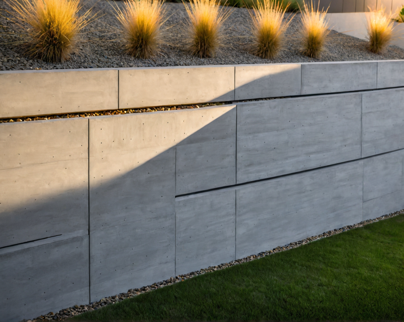 Concrete Retaining Walls