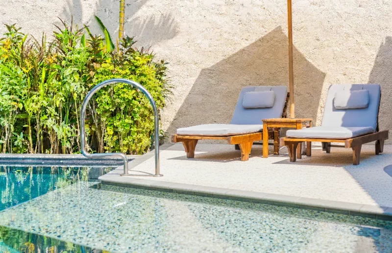 Exposed Aggregate pool surrounds